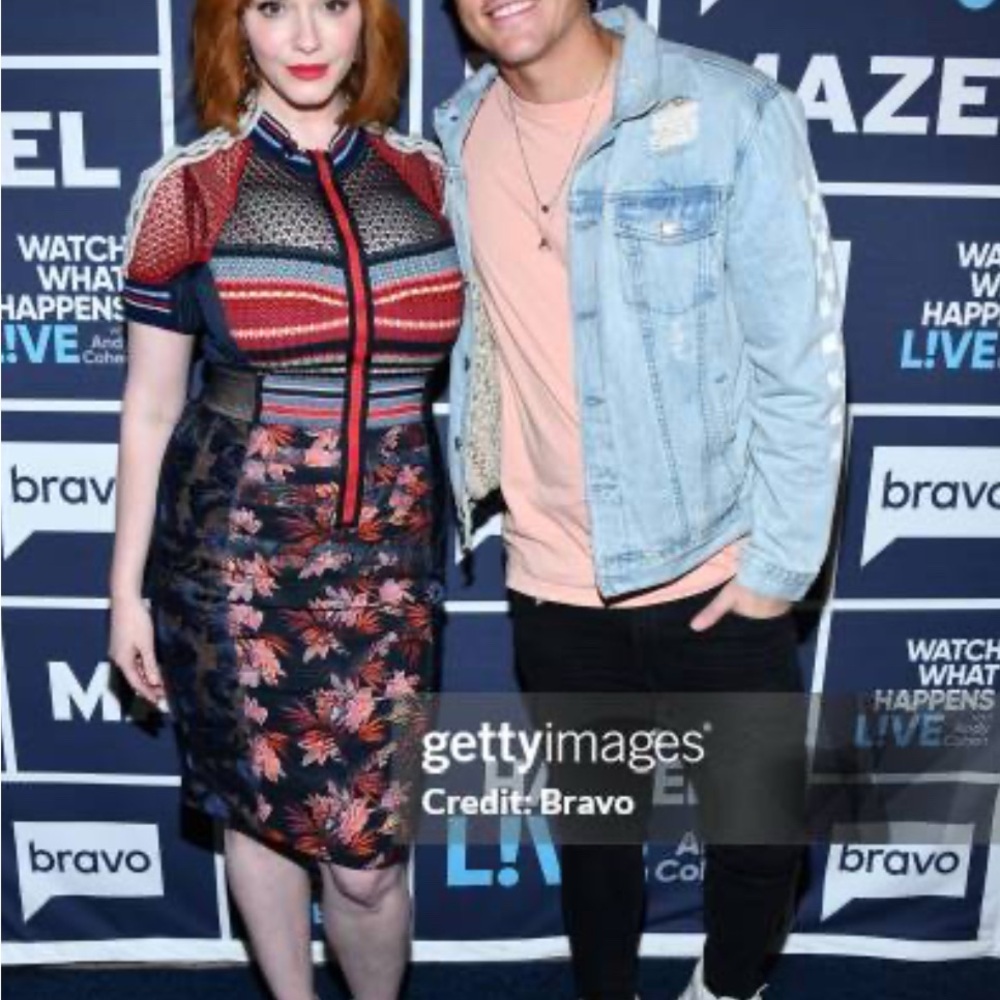 Byron Lars Beauty Mark Jewel Jacquard Dress